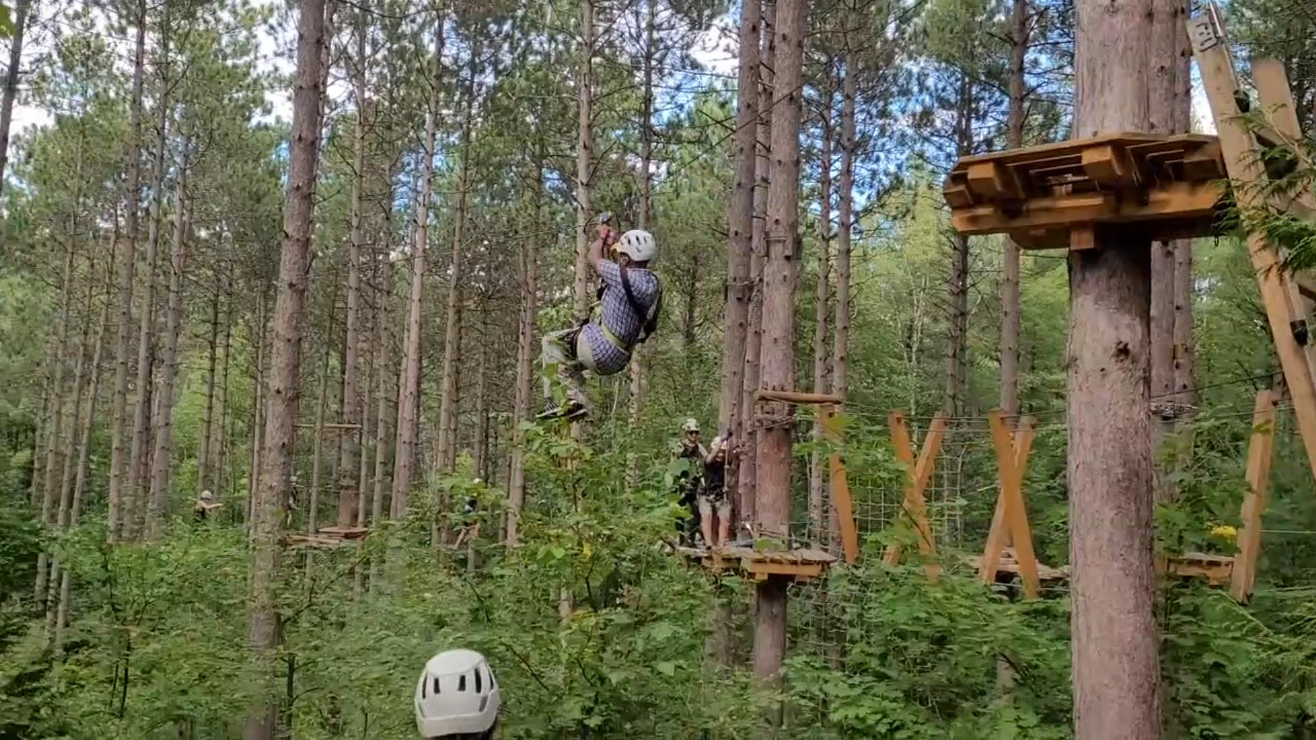 Treetop Trekking Zipline