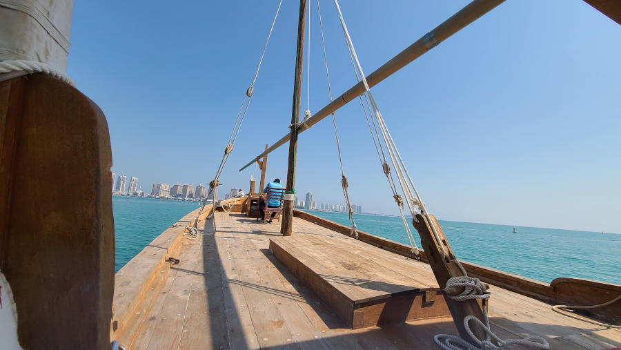 A Dhow Cruise in Doha, Qatar