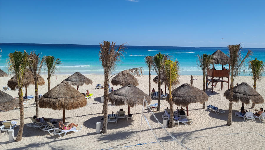 A Dreamy Beach in Cancun