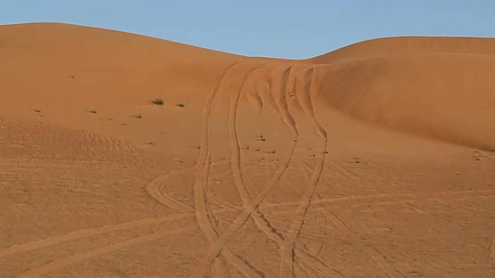 Dune Bashing in Oman