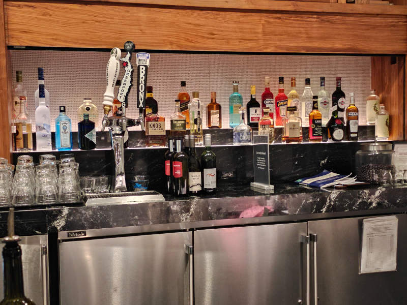 The Bar at Centurion Lounge at JFK's T4