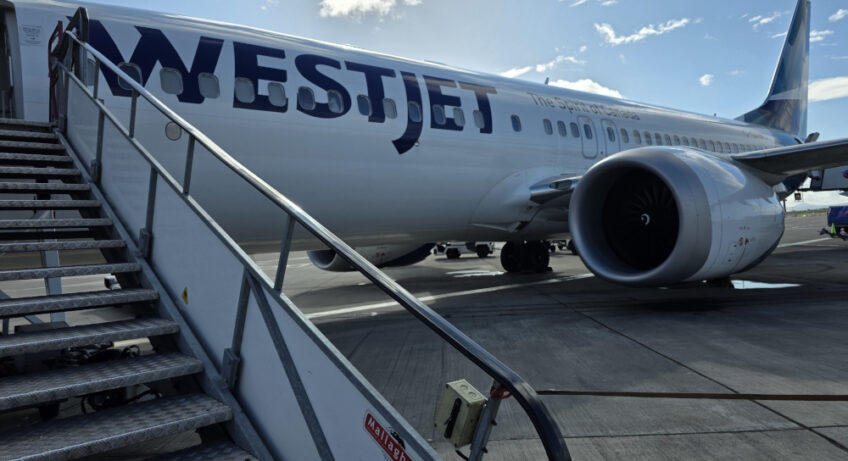 WestJet Premium Class Flight Dublin to Toronto